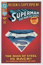 Man of Steel J Logo - Superman: The Man Of Steel [Die Cut Cover Edition] Jun DC