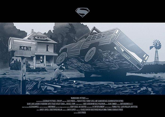 Man of Steel J Logo - Man Of Steel Archives of the Alternative Movie Poster -AMP