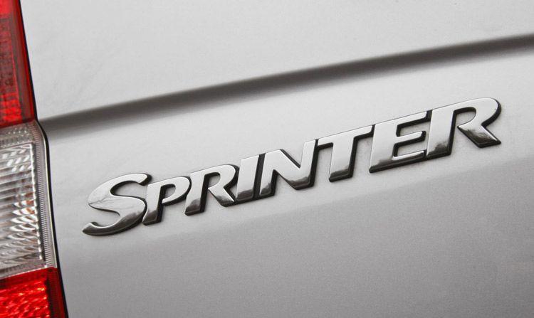 Sprinter Logo - New Chrome SPRINTER Emblem completes your Van or RV