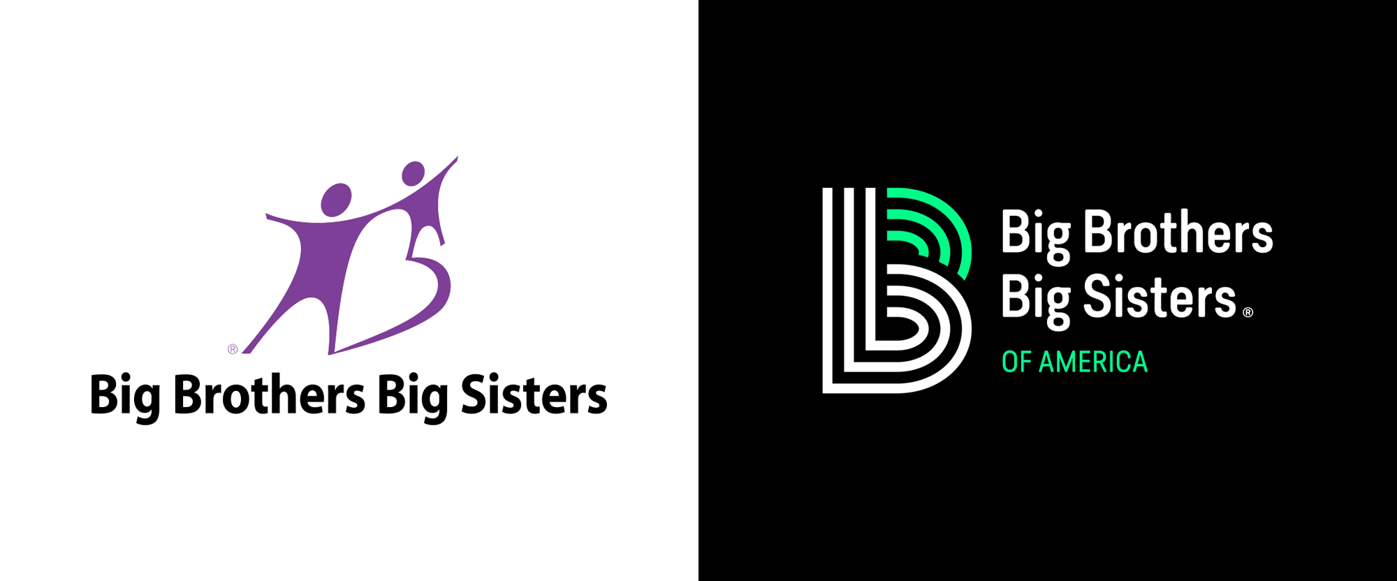 Big B Logo - Brand New: New Logo and Identity for Big Brothers Big Sisters