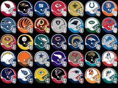 NFL Football Team Logo - NFL Team logos redesigned by Matt McInerney | Advertising and ...