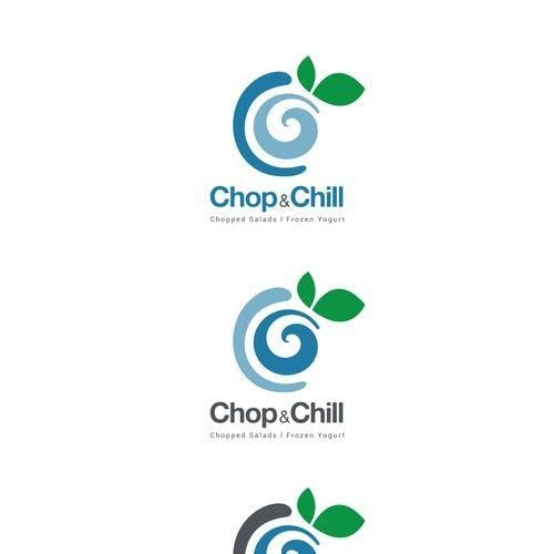 Chill Yogurt Logo - Chop and Chill - Logo for healthy, fun, creative store selling fresh ...
