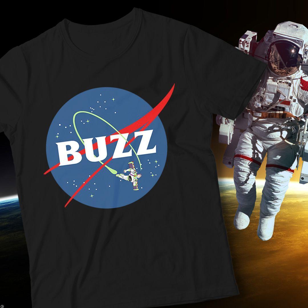 Interstellar NASA Logo - Nasa Logo Mashup Buzz T Shirt #nasa #astronaut #hubble #astronomy