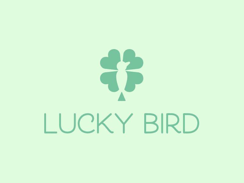 Retro Bird Logo - Lucky Bird Two by Courtney Smith | Dribbble | Dribbble