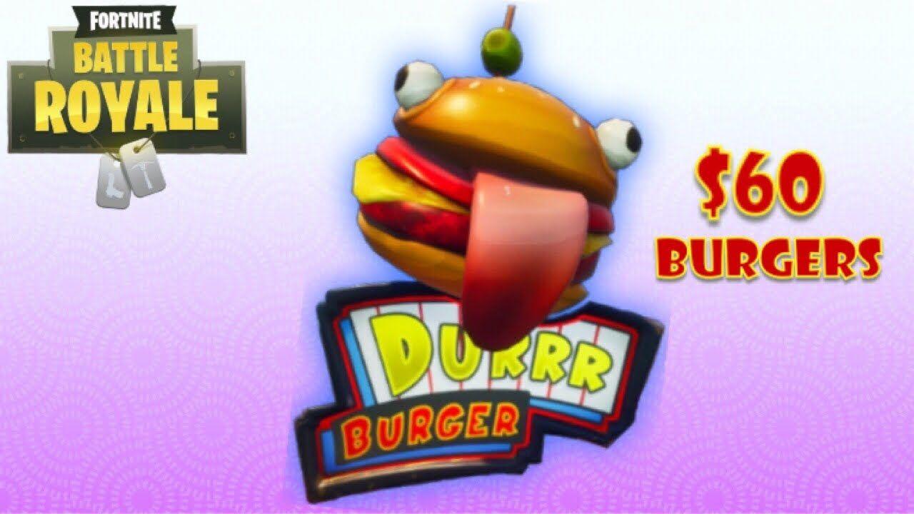 Durr Burger Logo - Durr Burger is a Rip-off - Fortnite Funny Moments with Friends - YouTube