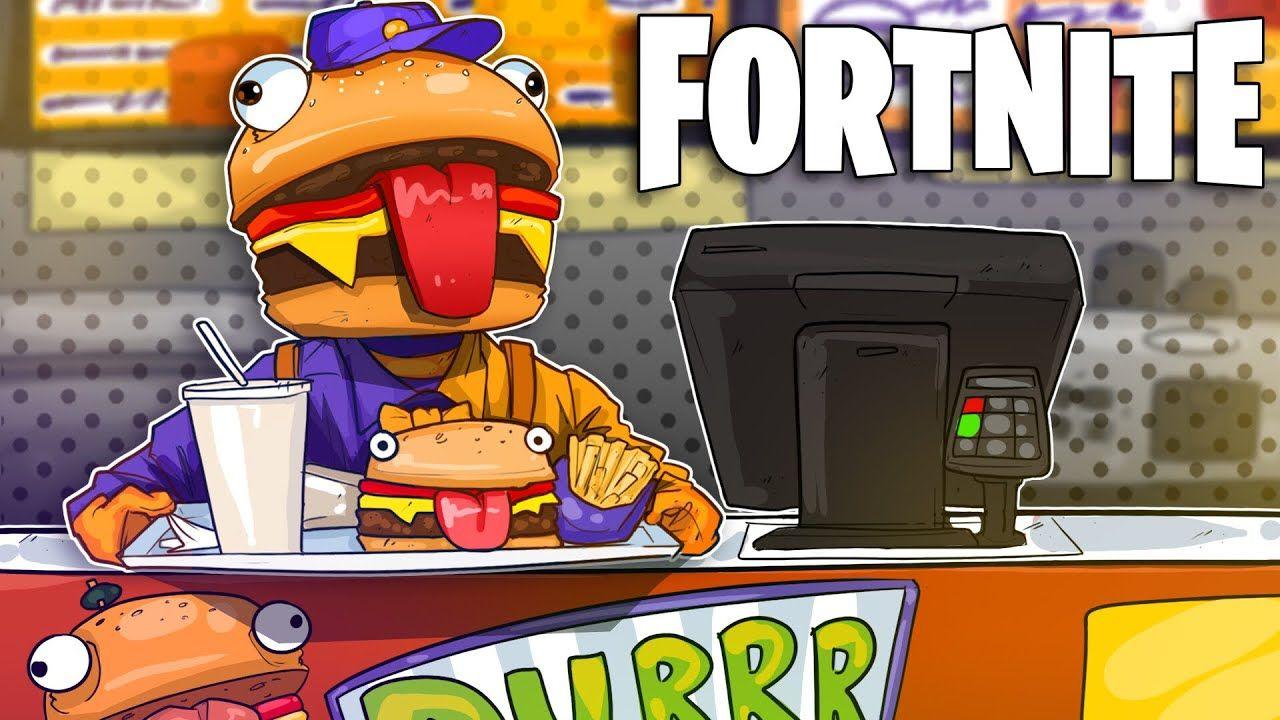 Durr Burger Logo - WELCOME TO DURR BURGER! -Fortnite Battle Royale