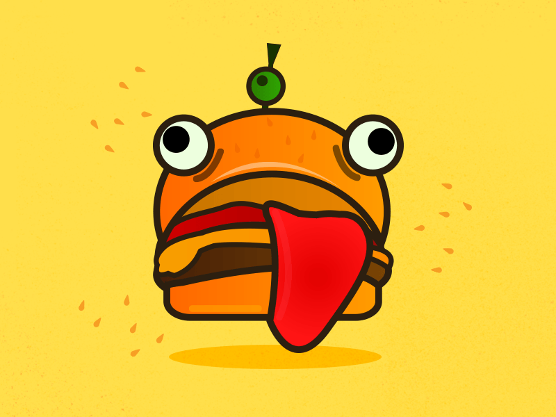 Durr Burger Logo - I made the durr burger in Illustrator a while ago :)