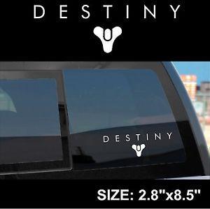 Cool Destiny Logo - Destiny Game Logo Sticker Decal (Stacked) BUNGIE, PLAYSTATION 4 ...