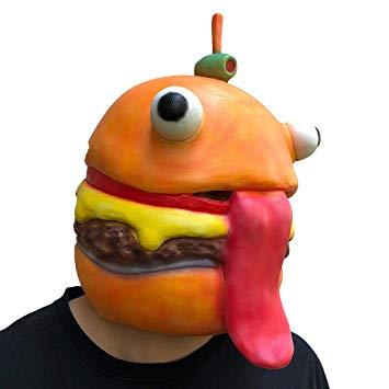 Durr Burger Logo - Celendi Face Durr Burger Mask Melting Latex Costume