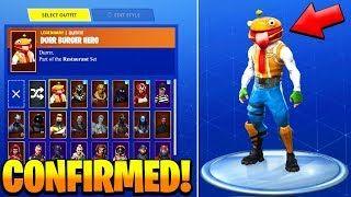 Durr Burger Logo - Playing Fortnite with NO WEAPONS! Durr Burger CHALLENGE & new Rift ...