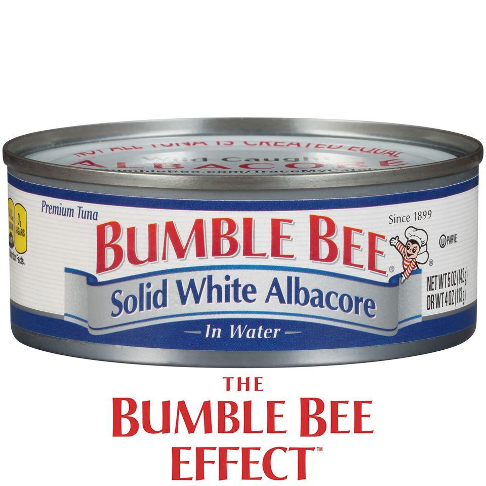 Albacore Tuna Logo - Solid White Albacore Tuna in Water. Bumble Bee Tuna & Seafood Products