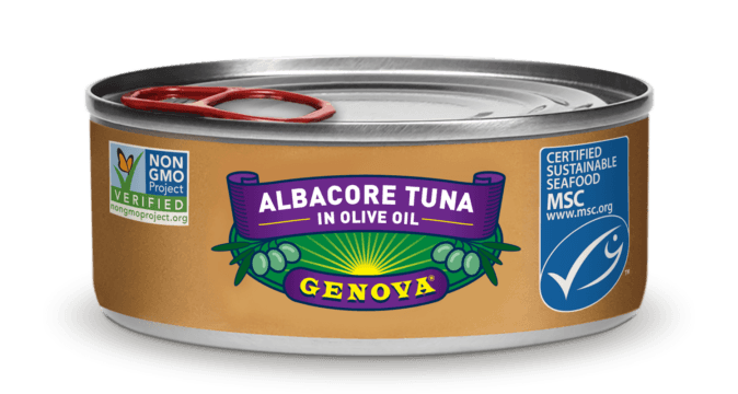 Albacore Tuna Logo - Canned Albacore Tuna in Olive Oil | Genova Seafood