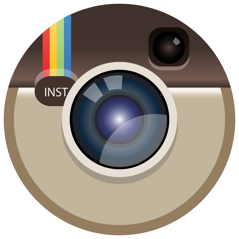 Round Instagram Logo - Instagram color icon Circle logo vector (.EPS + .SVG, 1.02 Mb) download
