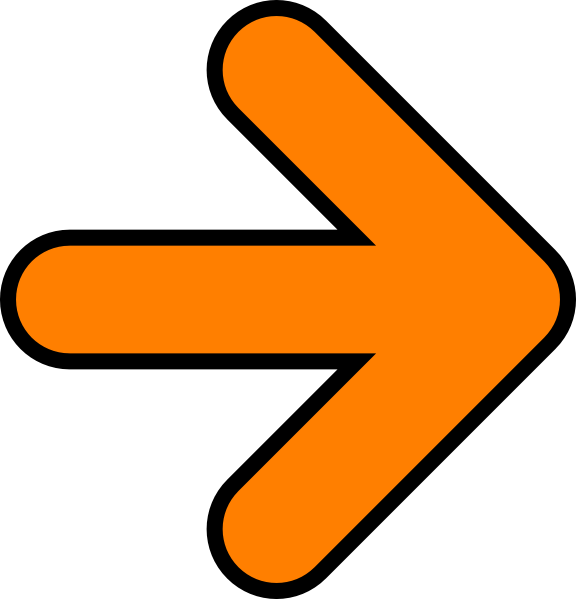 Orange and White Arrow Logo - Vector black and white arrow