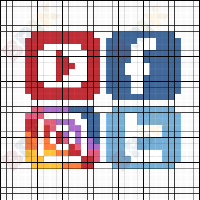 Social Media Art Logo - Pixel Social Media Icons – BRIK