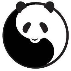 Black and White Panda Logo - Best pandas image. Drawings, Panda art, Background