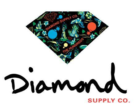 Diamond Supply Co Logo - Diamond Supply Co. X The Hundreds. Diamond Supply Co. X The