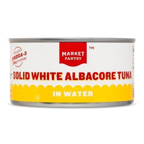 Albacore Tuna Logo - Solid White Tuna Albacore In Water 12 Oz - Market Pantry™ : Target