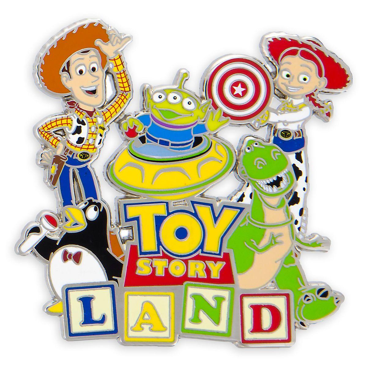 Toy Story Logo - Toy Story Land Logo Pin