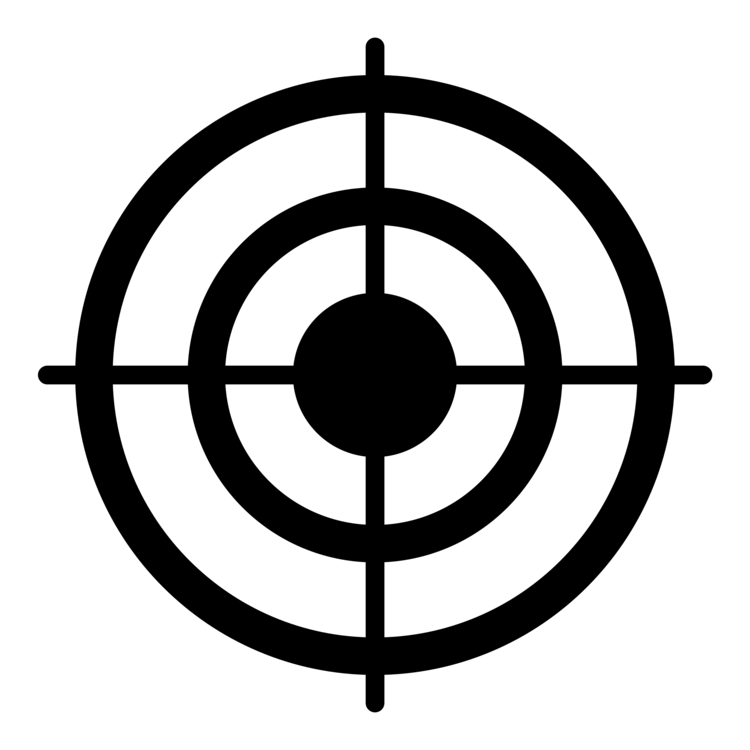 Black Target Circle Logo - Bullseye Shooting target Darts Black and white Target Corporation