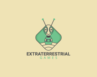 Two Rhombus Logo - Extraterrestrial Logo. TABACARIA FREAK. Logo design