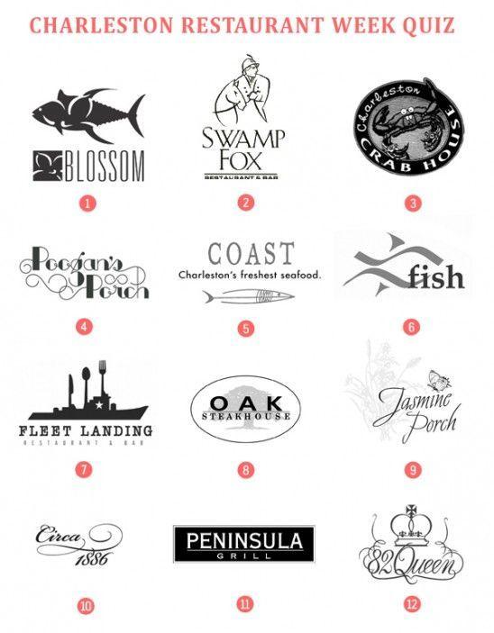 Charleston's Restaurant Logo - Charleston Restaurant Week (Jan. 10- 2013) - 140 restaurants are