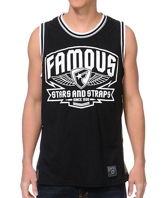 Camo Famous Stars and Straps Logo - Famous Stars and Straps Brigade Black & Camo Mesh Tank Top | Zumiez