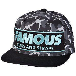 Camo Famous Stars and Straps Logo - NEW W/ TAGS Famous Stars & Straps CAMO BOX Snapback Hat BLACK/BLUE ...