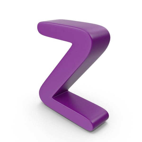 Purple Letter Z Logo - Purple Letter Z by PixelSquid360 on Envato Elements