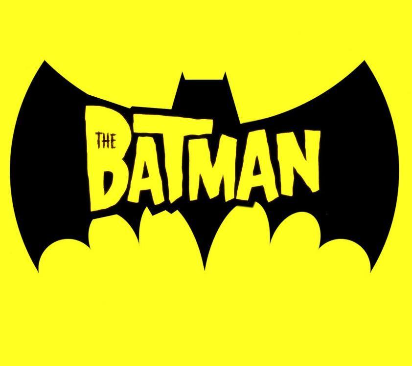 Cartoon Bat Logo - The BATMAN cartoon title logo. Text Logos. Batman