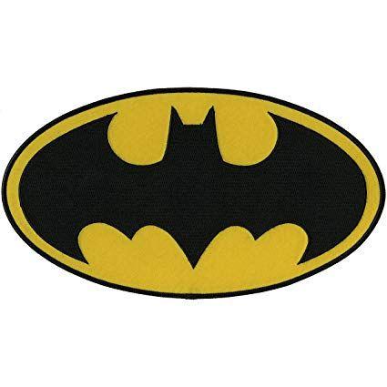 Cartoon Bat Logo - Application DC Comics Batman Logo Back Patch: Toys & Games