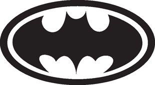Cartoon Bat Logo - Batman Symbol decal - Cartoon Characters - CARTOONS - Decals