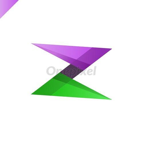 Purple Letter Z Logo - Letter Z logo icon design template elements - 3865051 | Onepixel