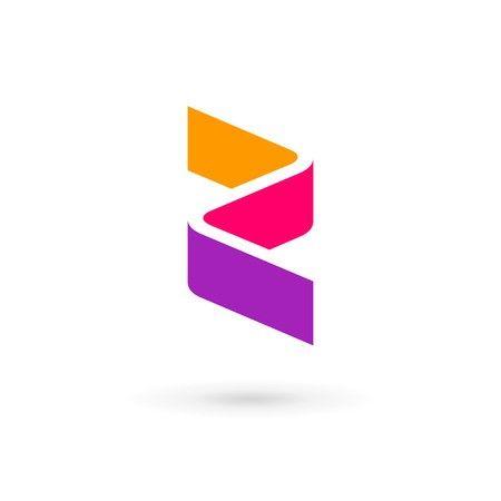 Purple Letter Z Logo - Letter Z logo icon design template elements:: tasmeemME.com