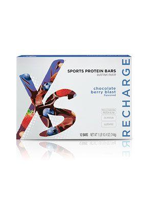 XS Blast Logo - XS™ Sports Protein Bars – Chocolate Berry Blast - 12 Bars