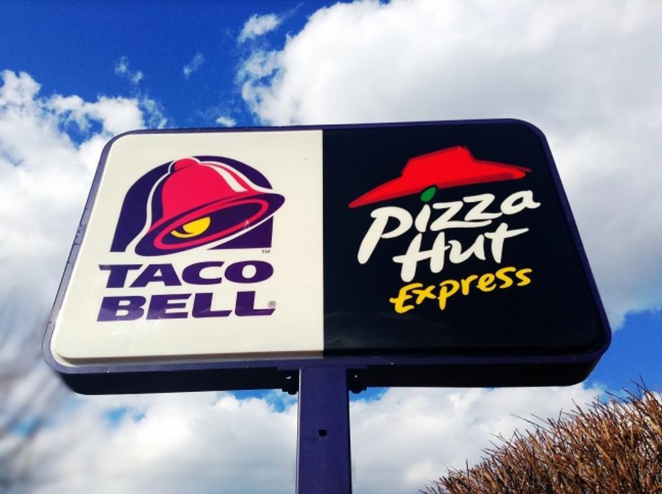 Pizza Hut Taco Bell Logo - Combination Pizza Hut and Taco Bell