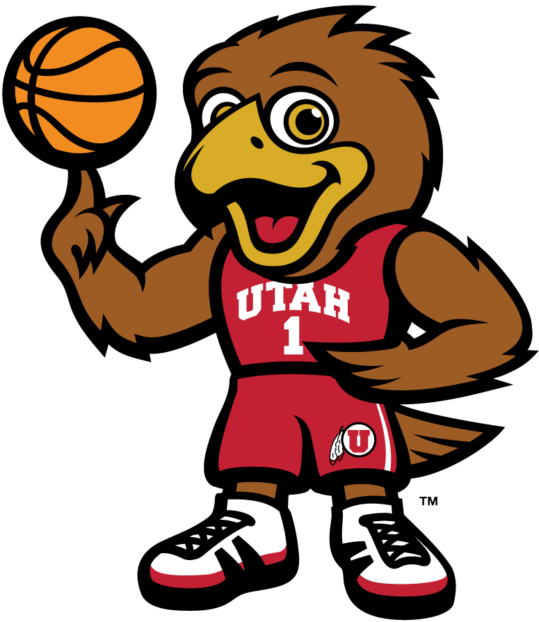 U of U Basketball Logo - Utah Utes Mascot Logo Division I (u Z) (NCAA U Z)