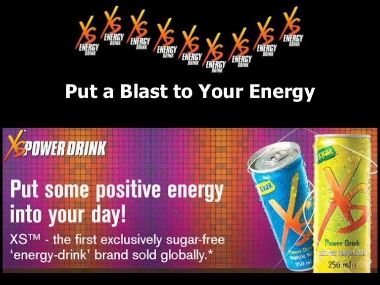 XS Blast Logo - XS ENERGY DRINK (English version)