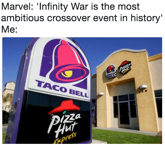 Pizza Hut Taco Bell Logo - I'm at the Pizza Hut, I'm at the Taco Bell