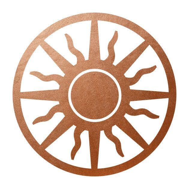 Sun Circle Logo - Rising Sun - Symbol Wall