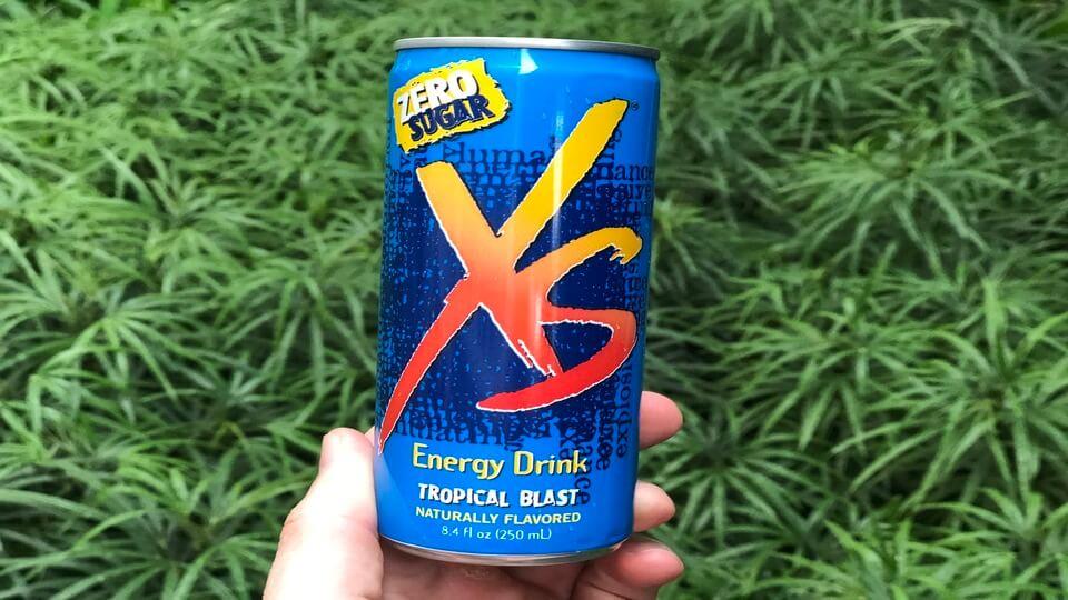 XS Blast Logo - XS ENERGY DRINK CAFFEINE & INGREDIENTS