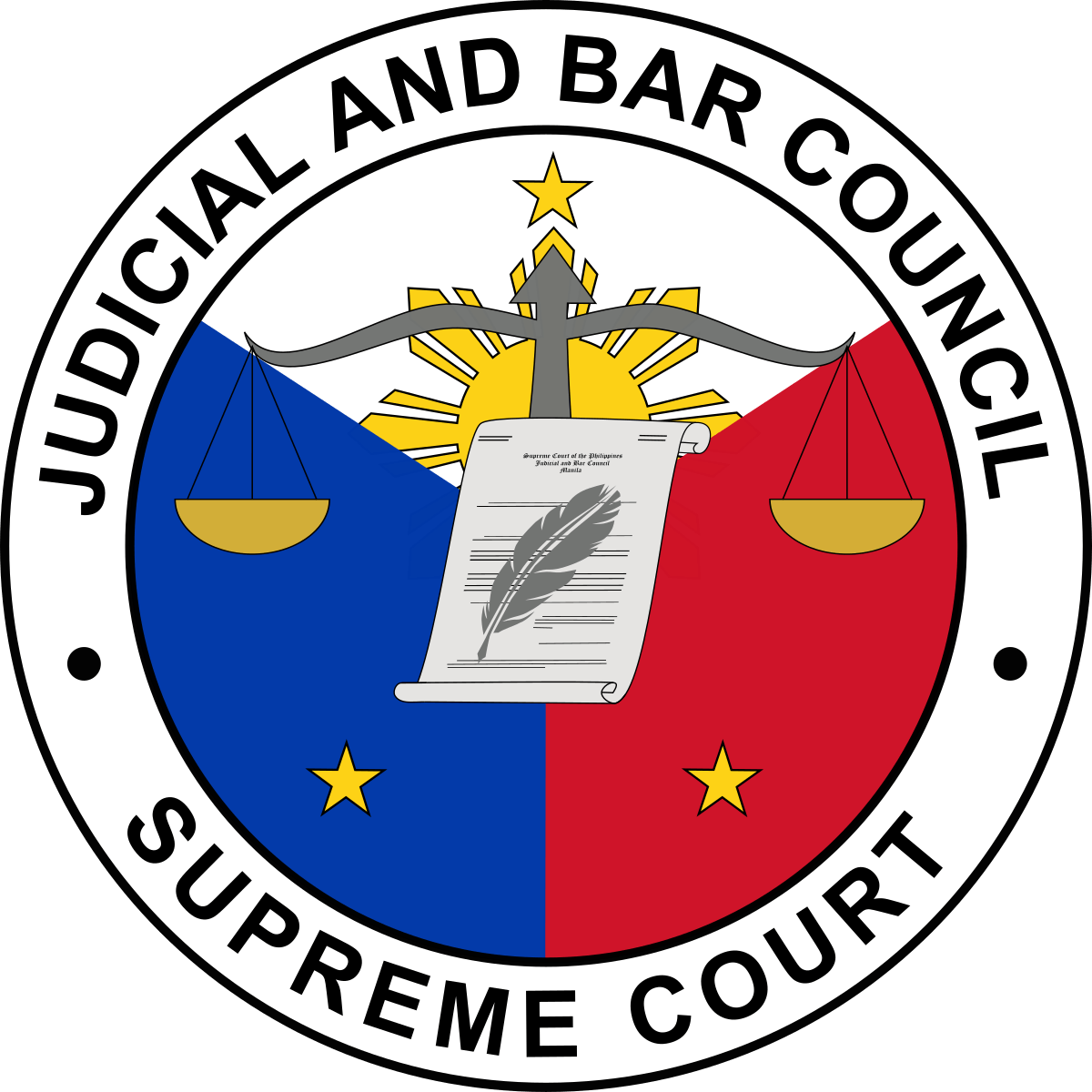 Philippine Supreme Court Logo - Judicial and Bar Council