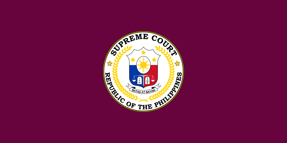 Philippine Supreme Court Logo - Flag of the Supreme Court of the Philippines.svg