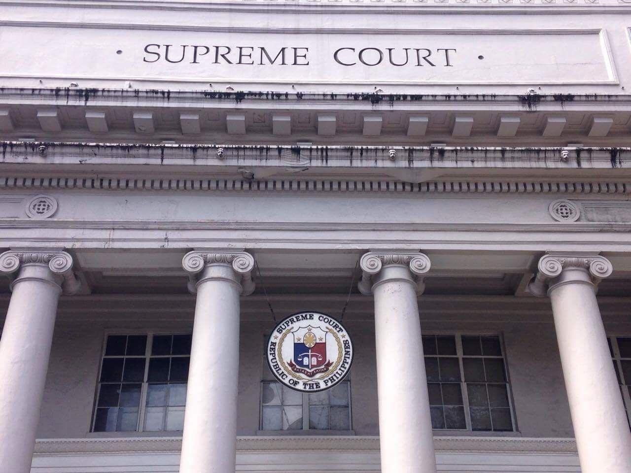 Philippine Supreme Court Logo - Work in all courts nationwide suspended Thursday: SC | Philippine ...