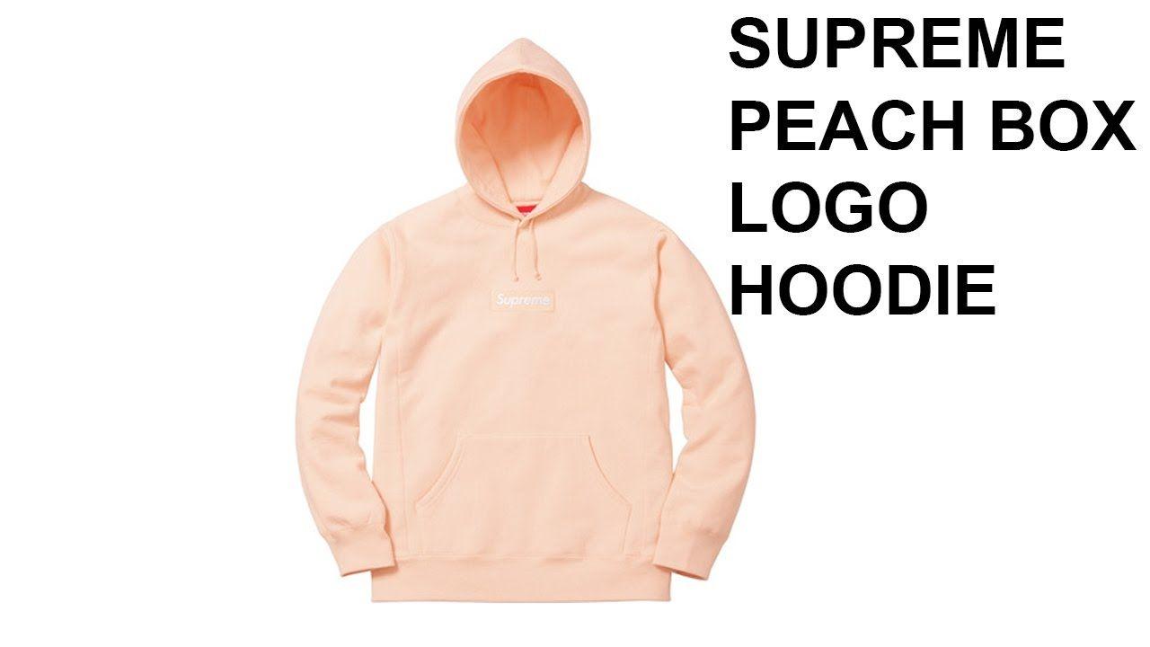 Peach Supreme Hoodie Box Logo - COPPING THE SUPREME PEACH BOX LOGO HOODIE (VLOG)
