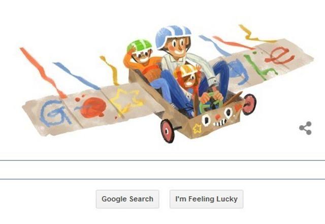 Father's Day Google Logo - Google doodle takes break from FIFA for Father's Day | Lifestyle ...