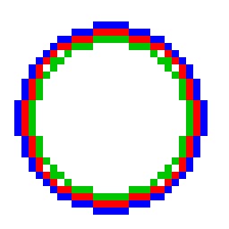 Rainbow Orange Red Circle Logo - Making a Rainbow in ScriptCraft – Part 2 | CoderDojo Athenry