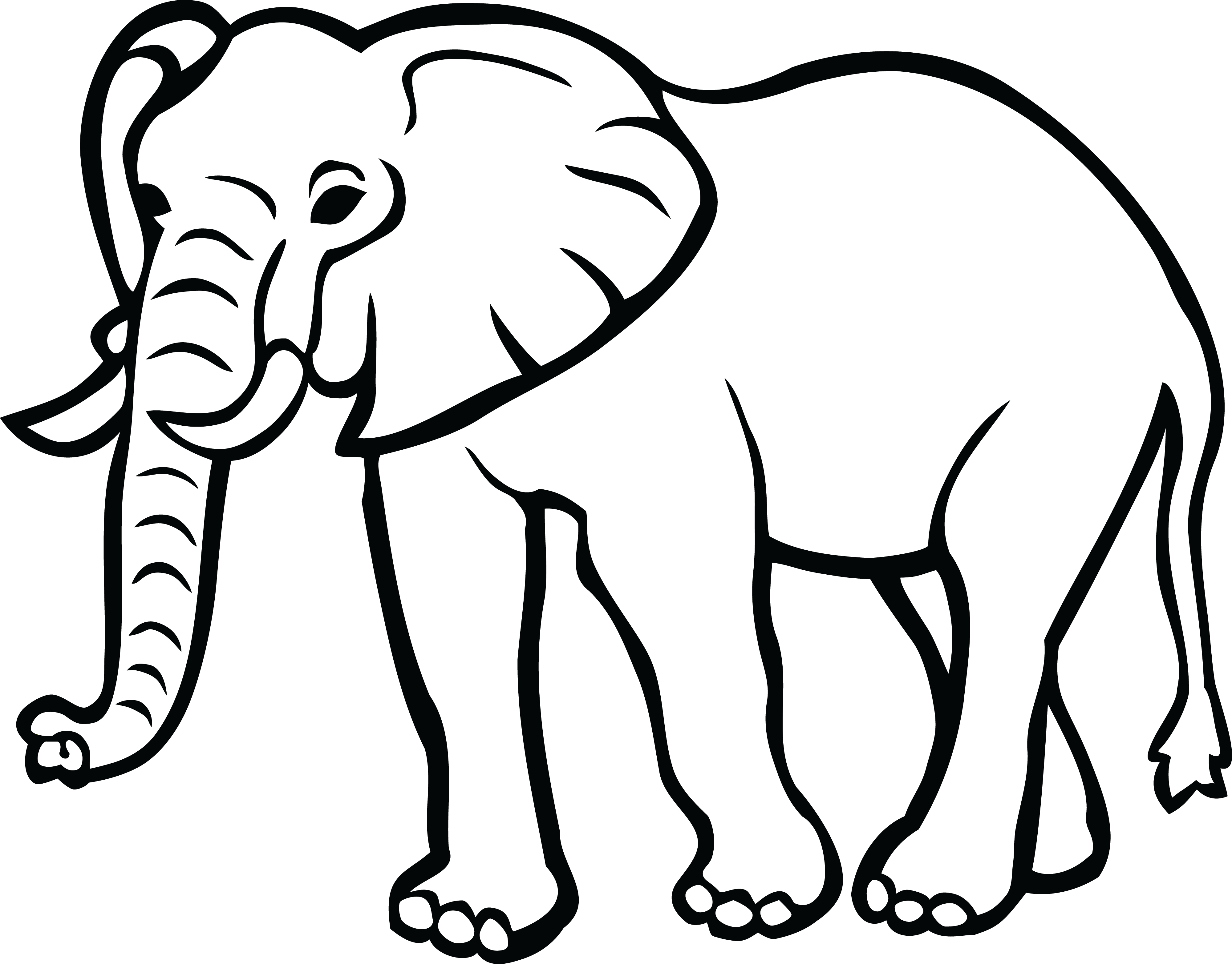 Elephant Black and White Logo - Elephants Clipart 15 Elephant Black And White For Free Download On