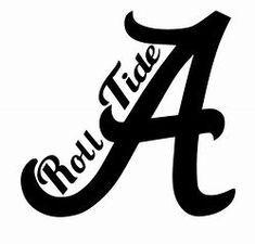 Black and White Bama Alabama Logo - Best Bama image. Crimson tide football, Alabama crimson tide