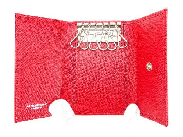 Silver & Red X Logo - BRAND DEPOT TOKYO: Burberry BURBERRY key case six key case men's ...